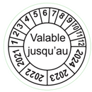 Étiquette de contrôle d'étanchéité