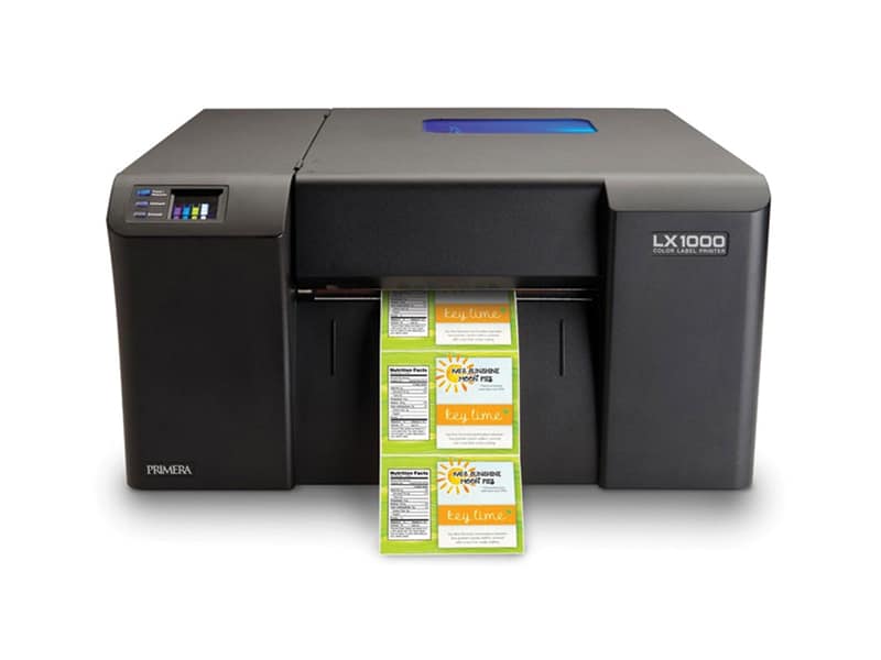 imprimante etiquettes jet d'encre primera lx1000e